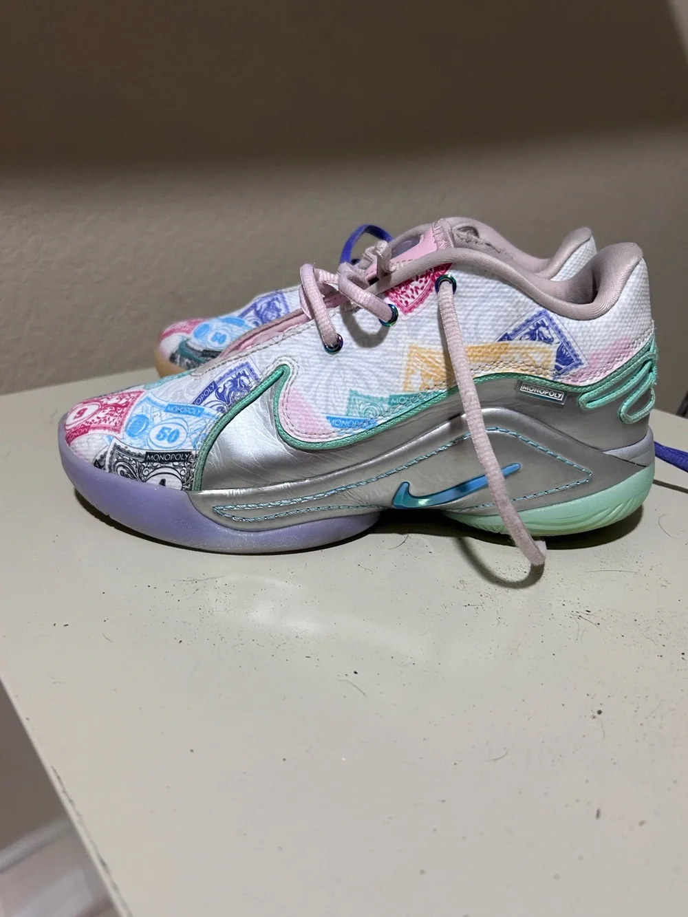 Kids Nike Monopoly sneakers GUC y4.5